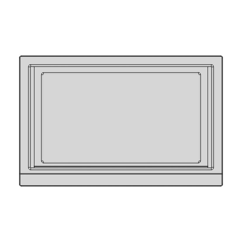 Portable Led Touchscreen Monitor - Downloadable CAD Representation