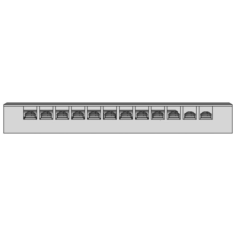 Joinfworld 35A 12P Terminal Bl | High-Quality CAD Model