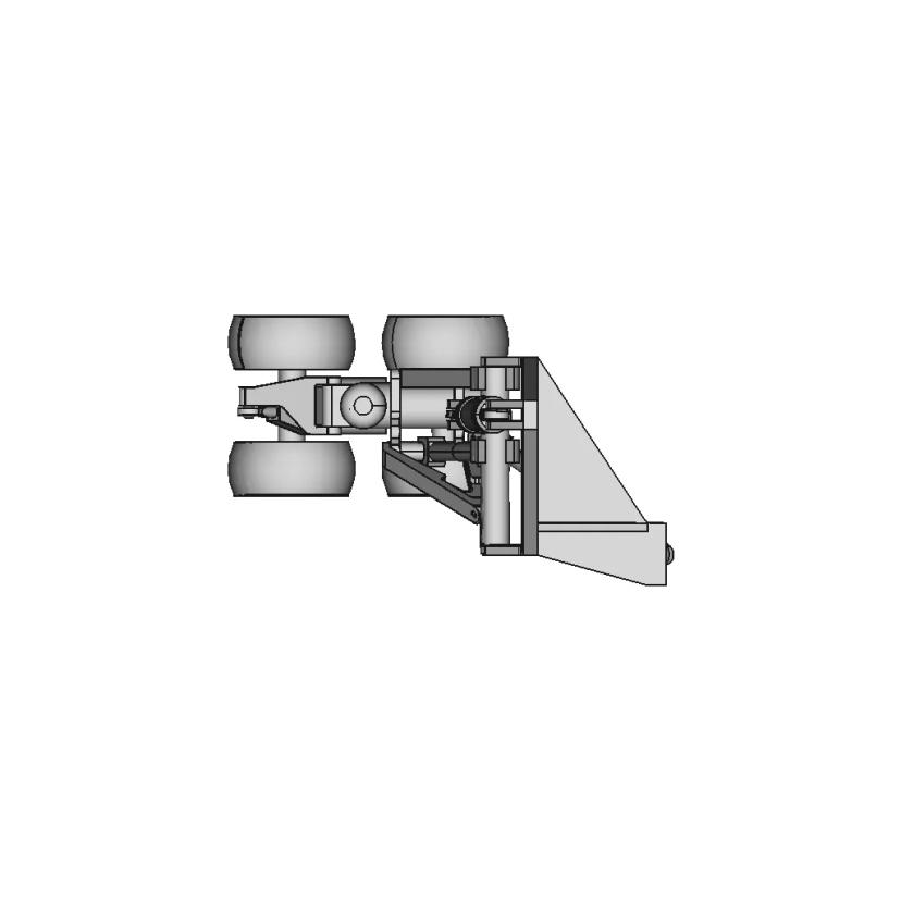 B-1 Bomber Landing Gear | High-Quality CAD Model