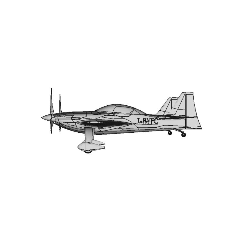 Aerobatic Airplane - Standard Mechanical Component