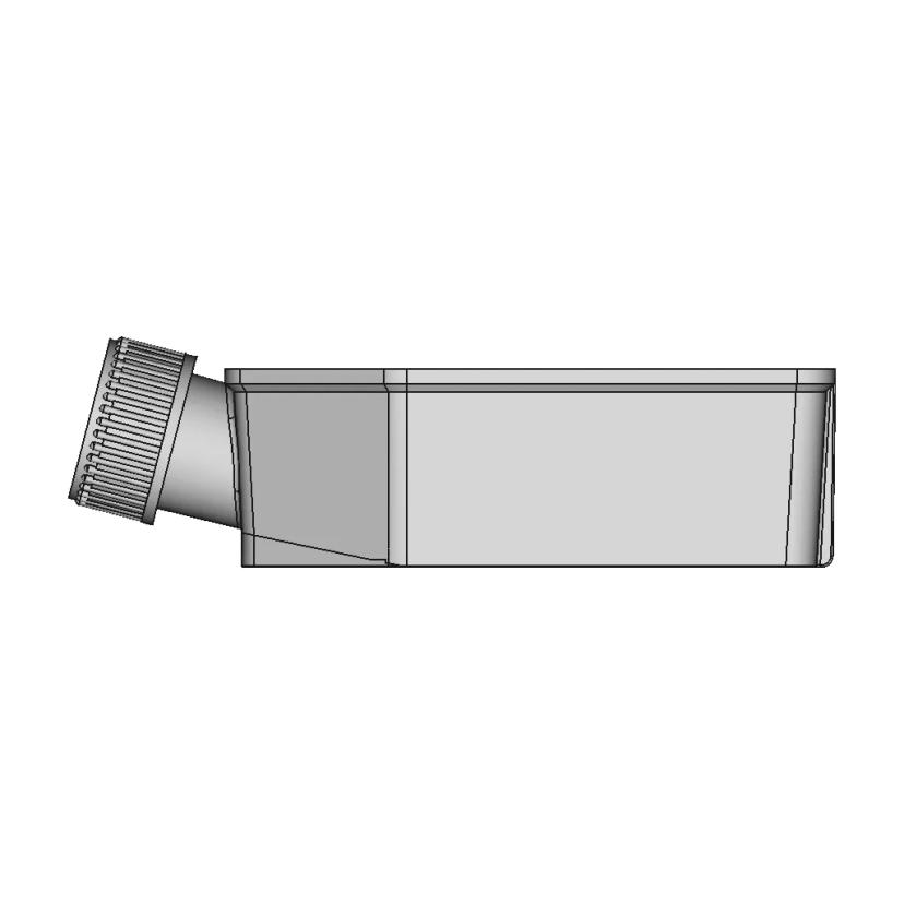 T25 Cell Culture Flask - Downloadable CAD Representation