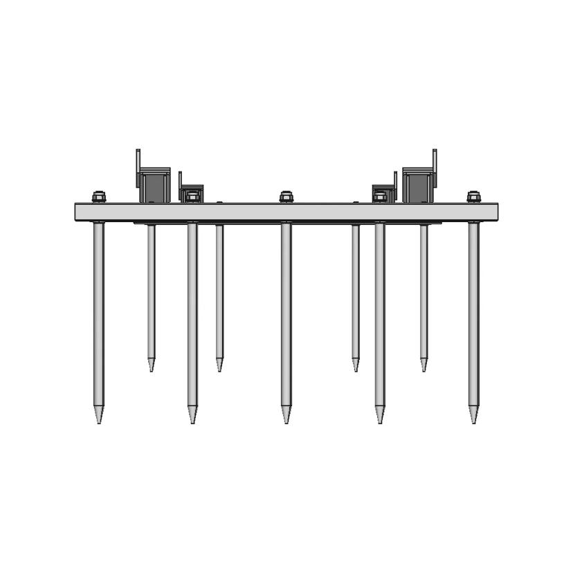 Сінажні Вила (Manure And Straw Fork) | High-Quality CAD Model