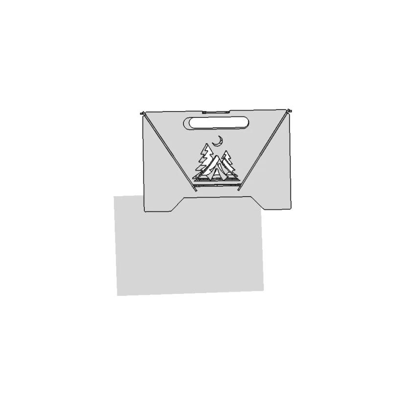 Barbecue Démontable | High-Quality CAD Model