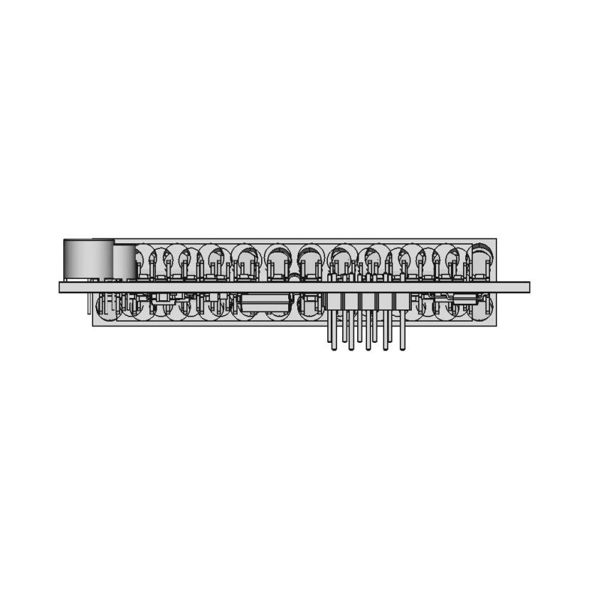 Line Detector - Line Follower | 3D Engineering Design File