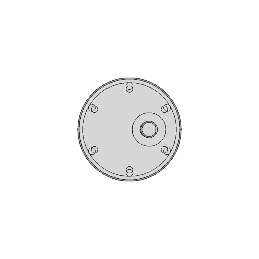 Geared Motor Mg373323 - Downloadable CAD Representation