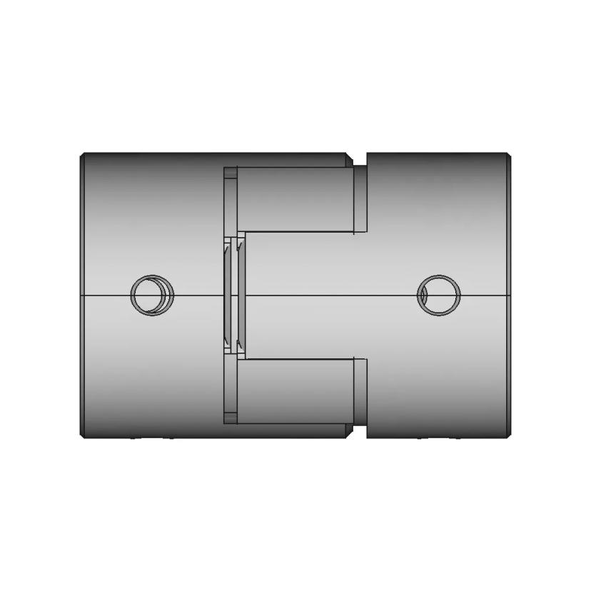 Jaw Couplings - Set Screw 20-8-8 - Downloadable CAD Representation