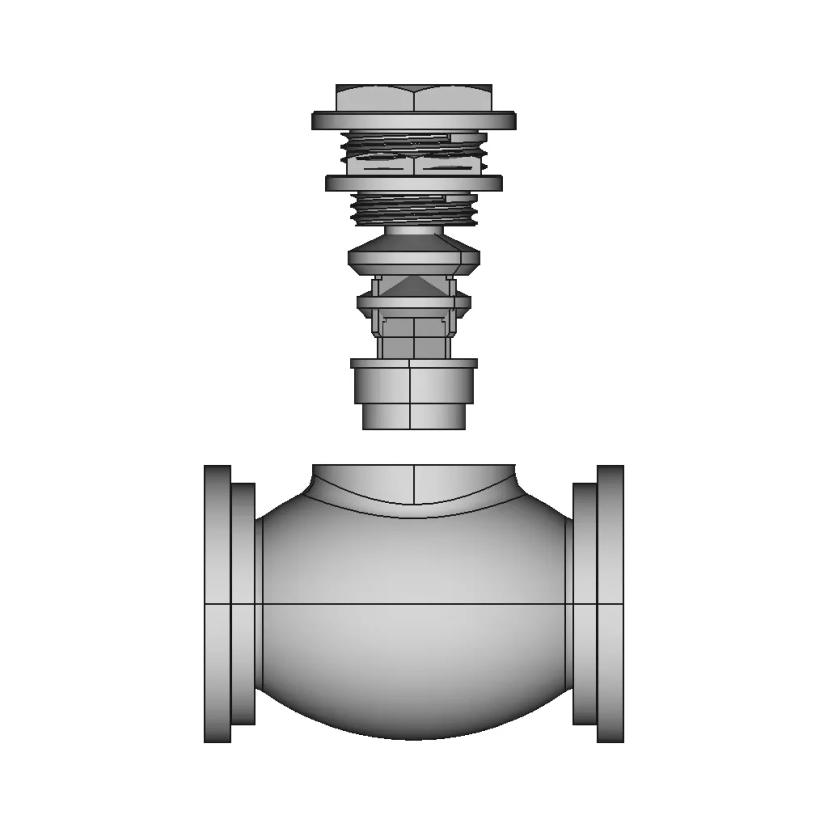 Non-Return Valve - Downloadable CAD Representation