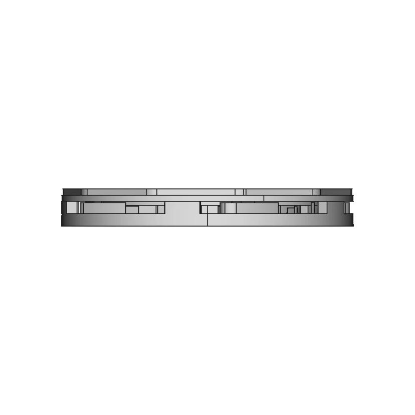 3Dpd50B5Ty4-B 3D Printable Rotating Shutter Five Blade | High-Quality CAD Model