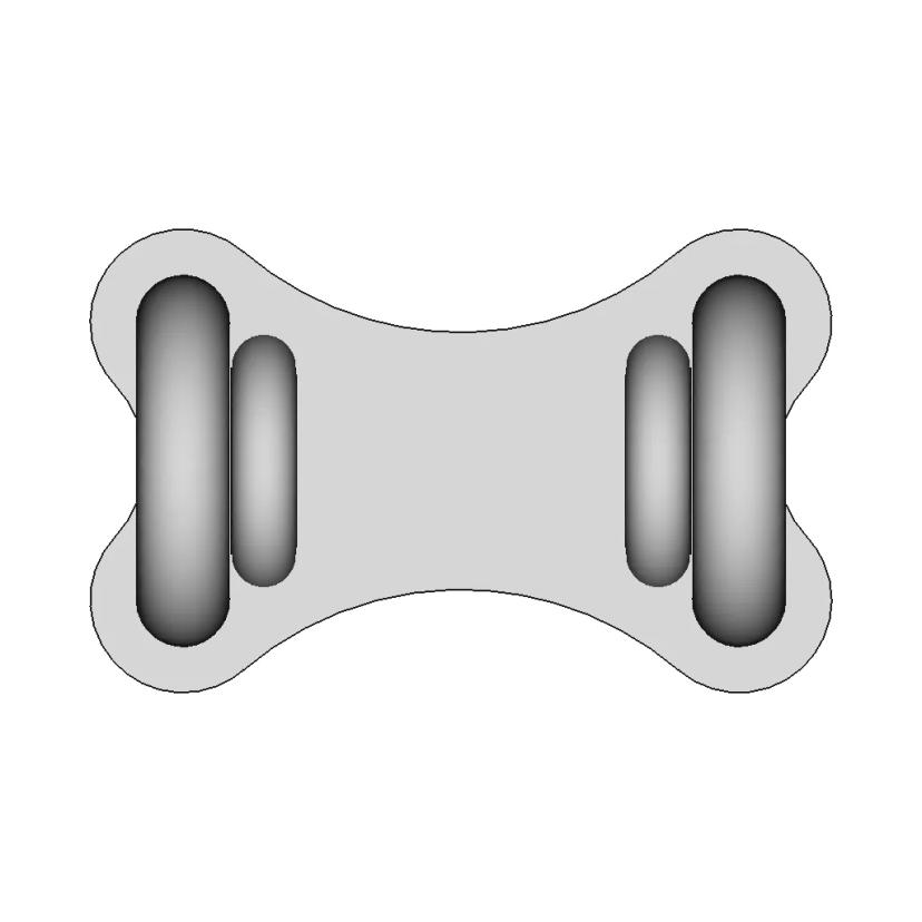 Double-Loop Anchor Bracket – Versatile Mounting Component - Standard Mechanical Component