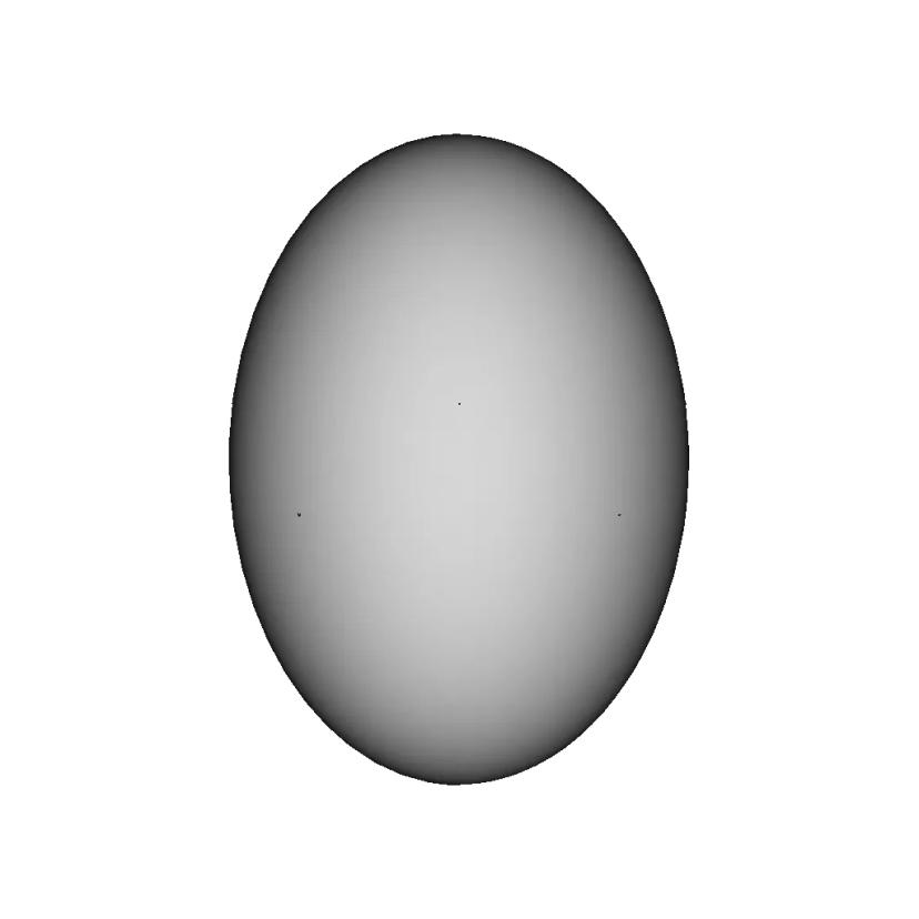 Tetragonal Trapezohedron Inscribed In An Ellipsoid Of Revolution - Downloadable CAD Representation