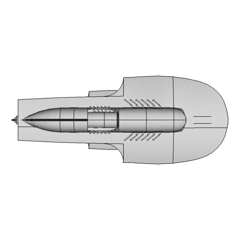 840 Aptilla Hydroplane Boat - Standard Mechanical Component