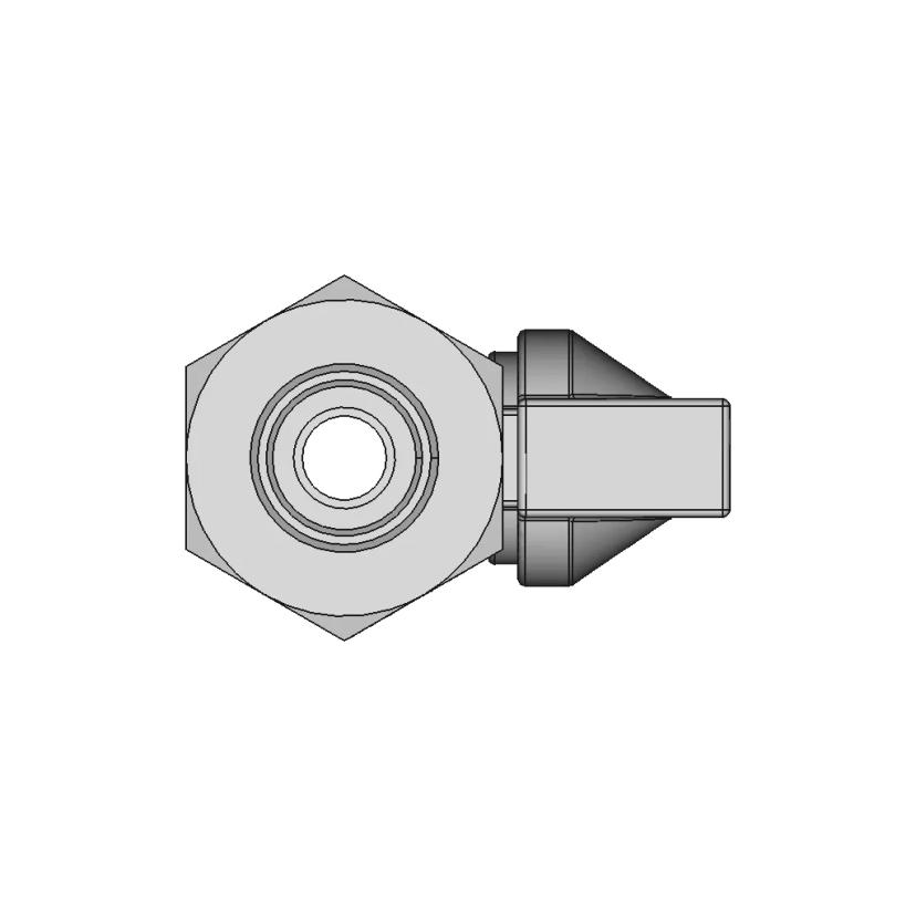 1/4" Ball Valve | High-Quality CAD Model