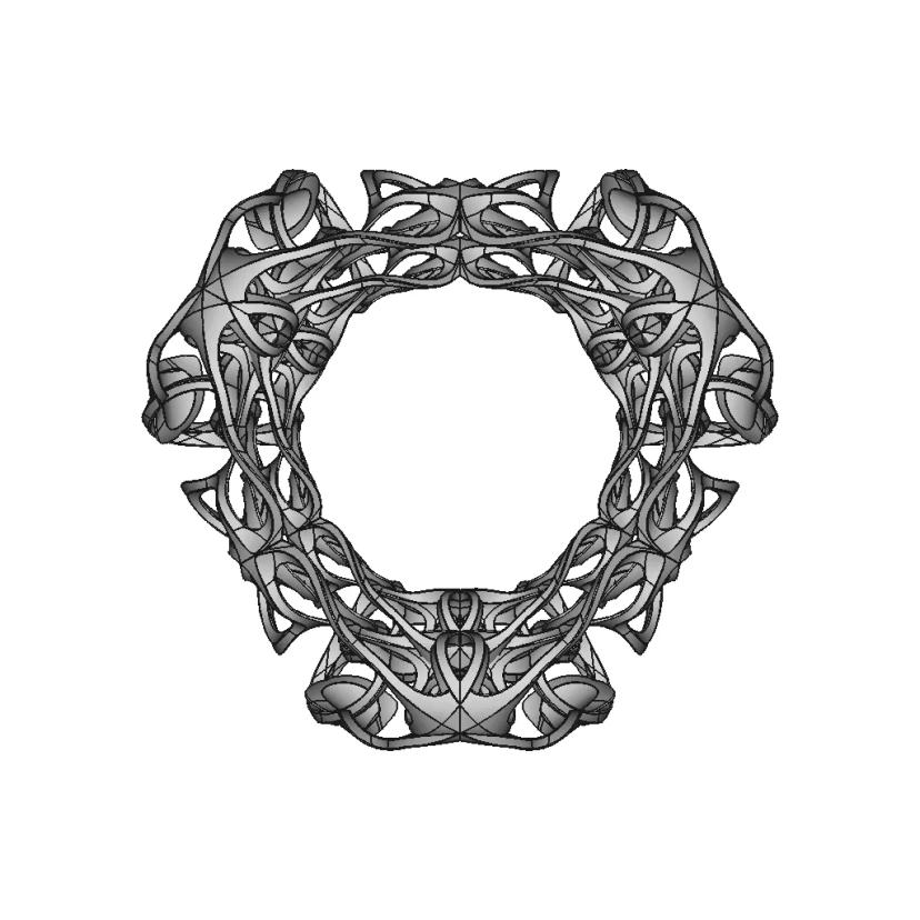 Organic Shape Decoration | 3D Engineering Design File