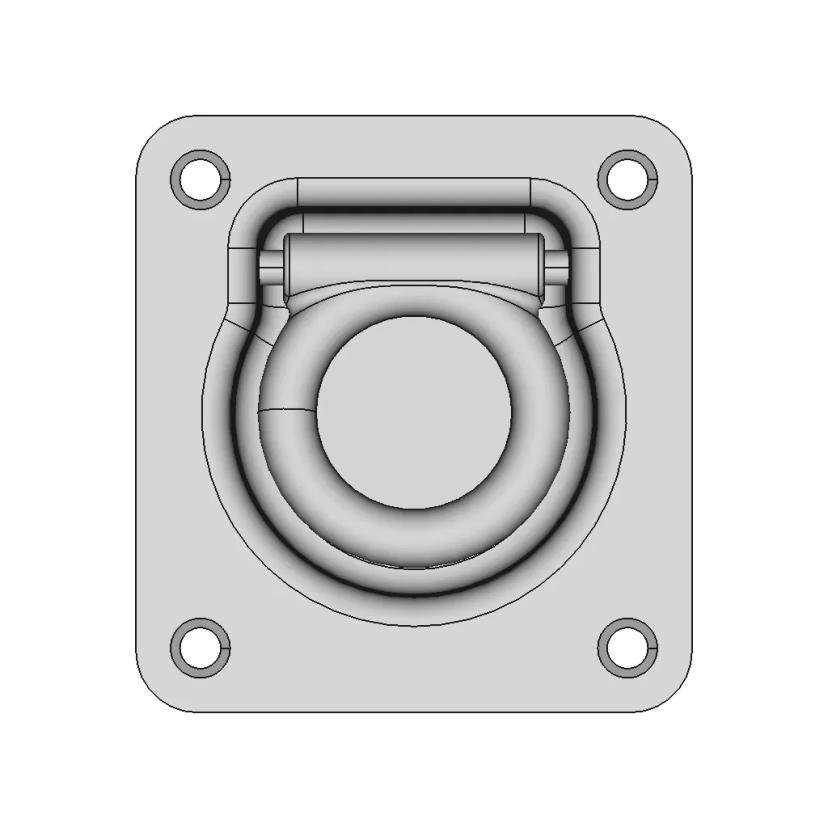 Mortise Rigging Ring - Downloadable CAD Representation