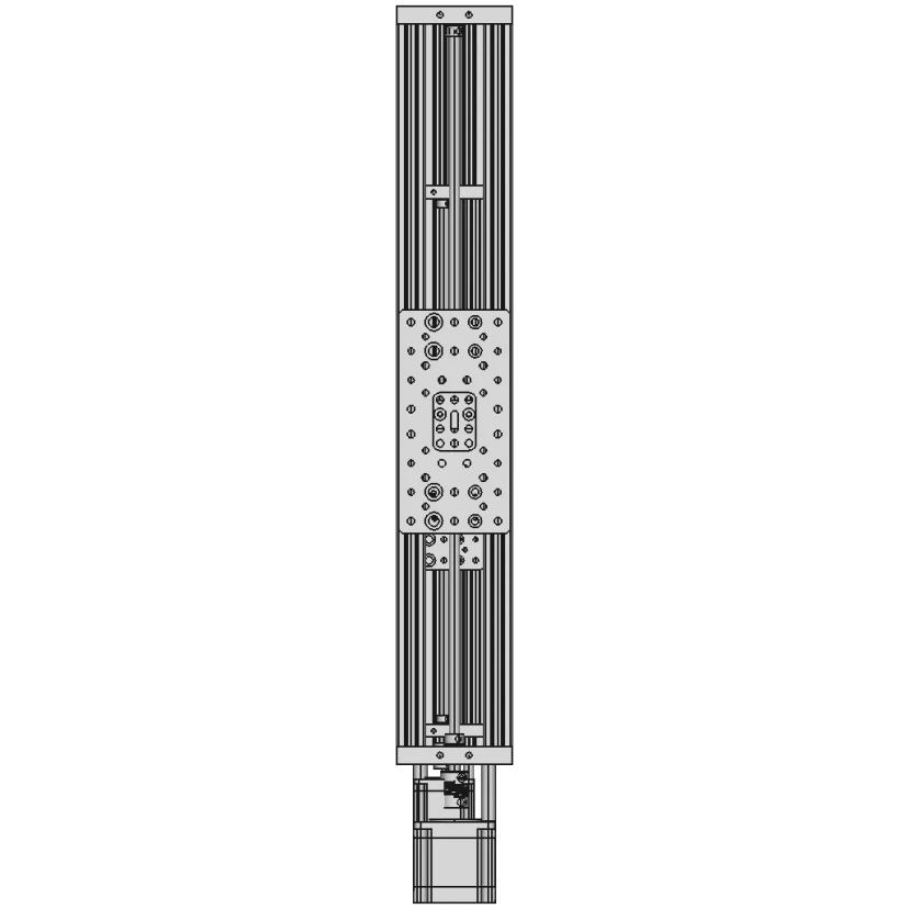 C Beam Linear Actuator Double Wide Gantry | High-Quality CAD Model