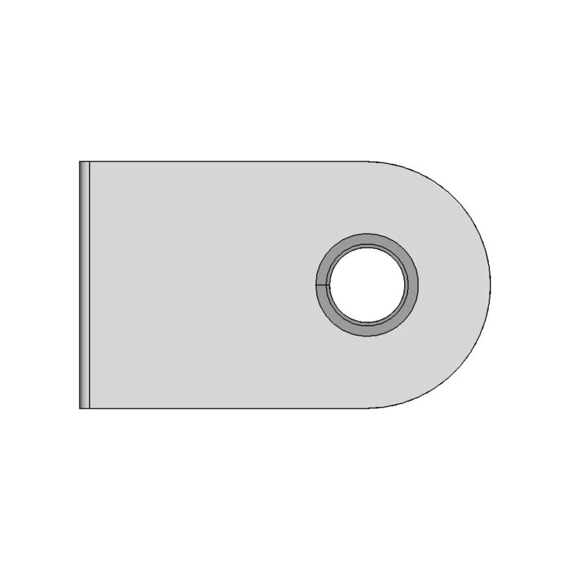 Plastic Clip For Screws 4Mm Of Diameter - Standard Mechanical Component