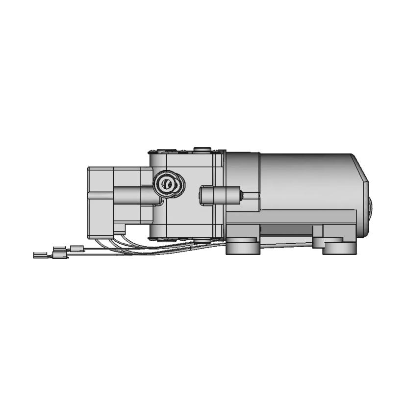 12V Micro Diaphragm Pump - Downloadable CAD Representation