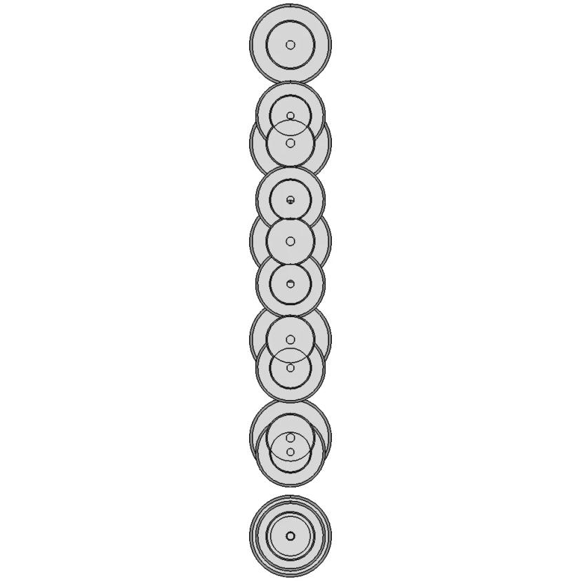 Knobs1-25Inch6X | High-Quality CAD Model