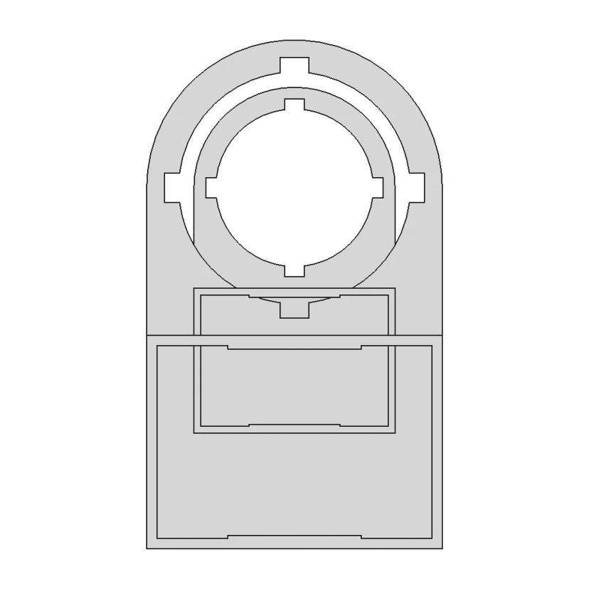 Porta Plaqueta Elesys - Pebz 22,5 161 491 - Standard Mechanical Component