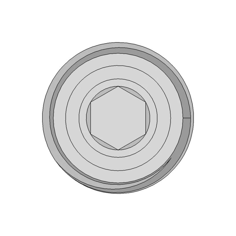 1/2" Mnpt Pipe Plug - Standard Mechanical Component
