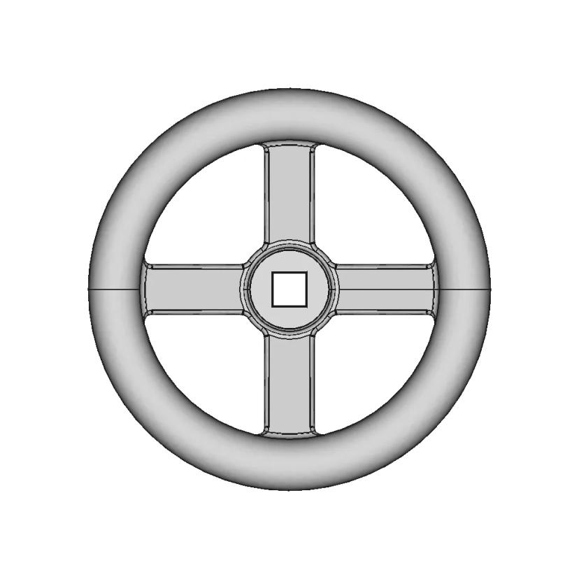 3D Modeling Practice Solidworks Tutorial Easy Way To Model Hand Wheel In Solidworks - Downloadable CAD Representation