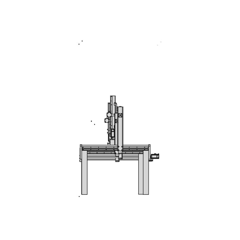 3 Axis Automated Grinding Machine Gantry Mechanism | High-Quality CAD Model