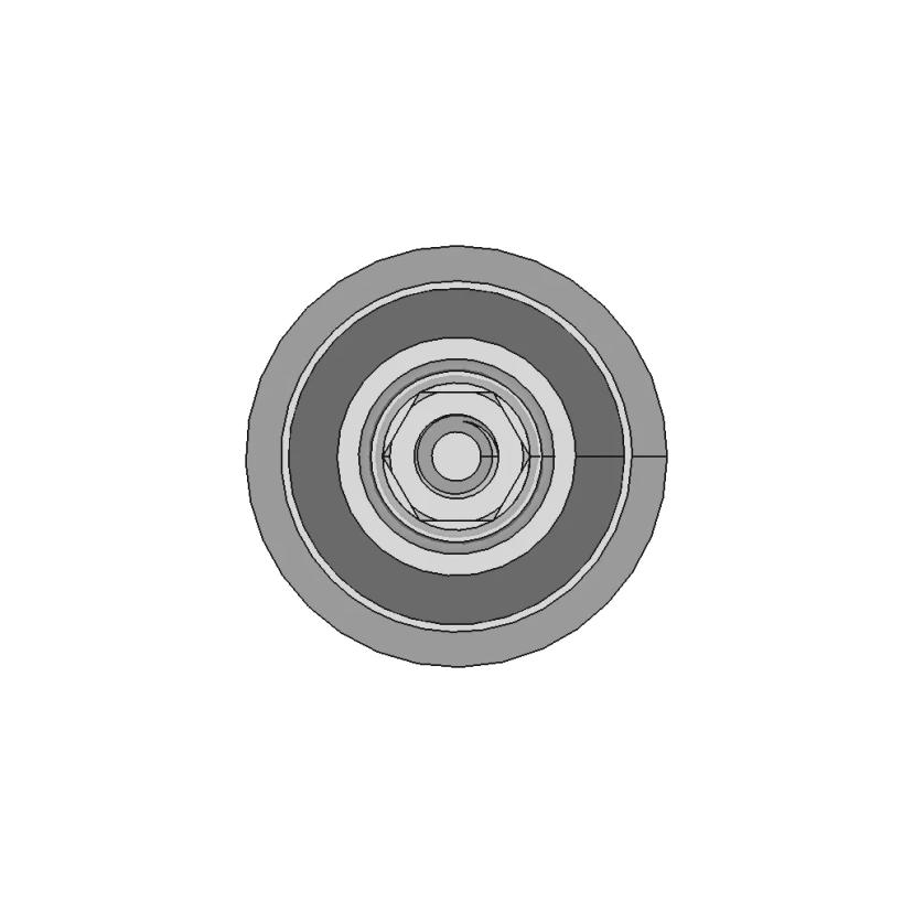 Adjustable Foot M12 60Mm - Standard Mechanical Component