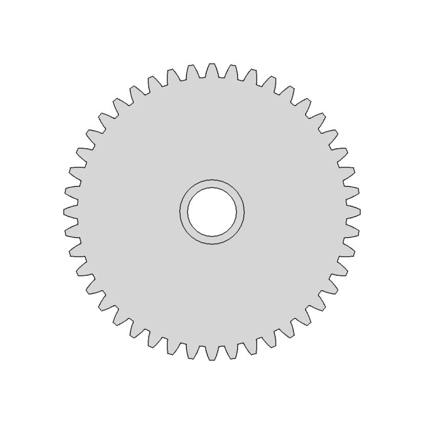 0 5M Spur Gear - Standard Mechanical Component