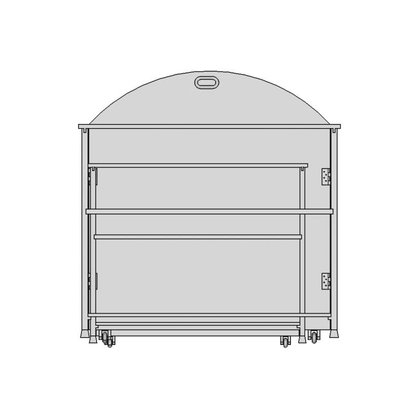 Collapsible And Portable Table - Downloadable CAD Representation