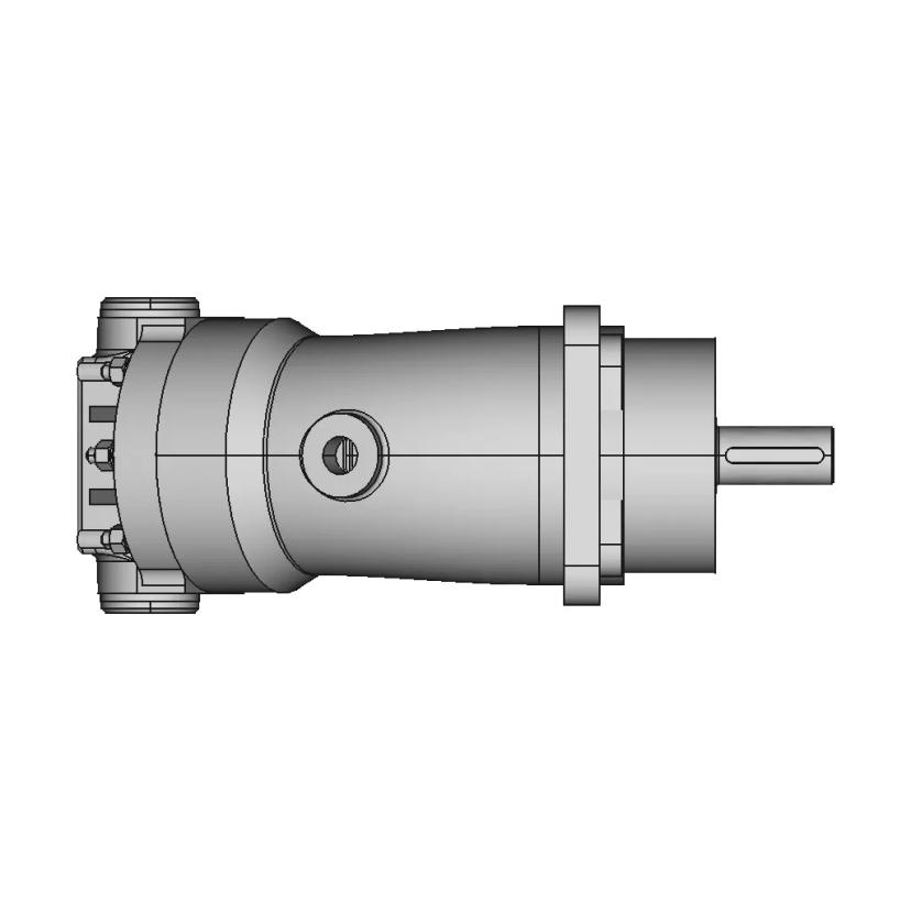 Hydraulic Motor Type 210 | High-Quality CAD Model