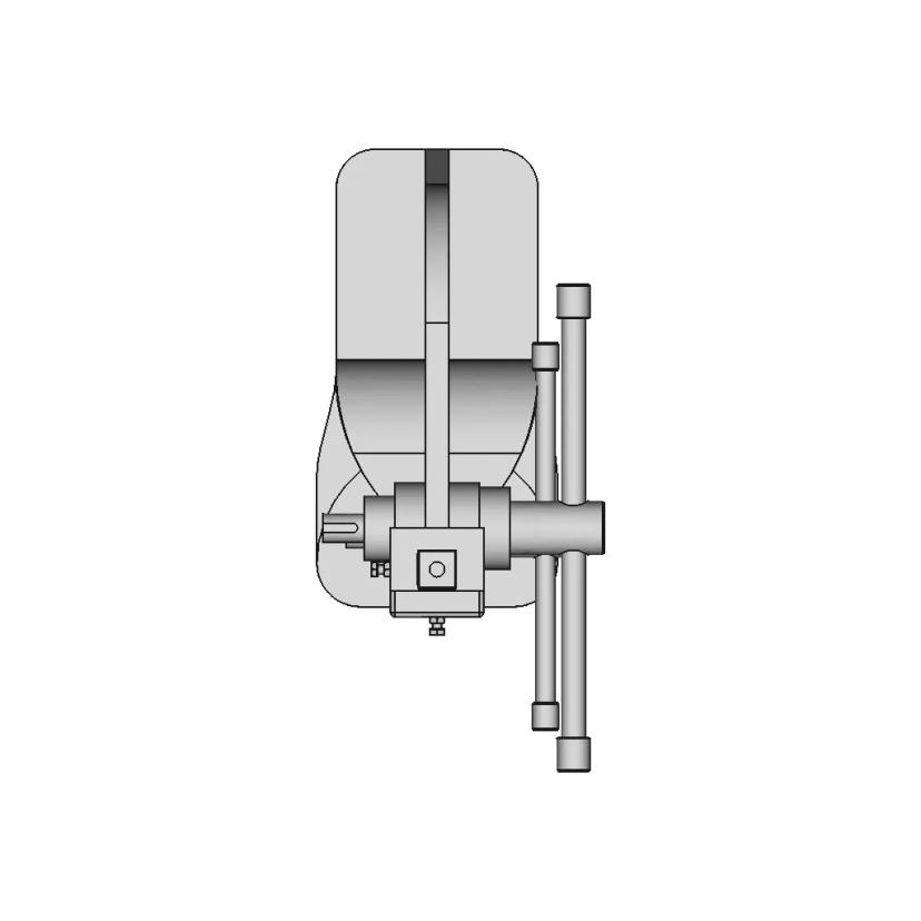 Hhip 1 Ton Arbor Press | High-Quality CAD Model