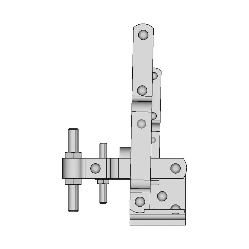 Grampo De Acao Rapida 3 | Industrial CAD Design