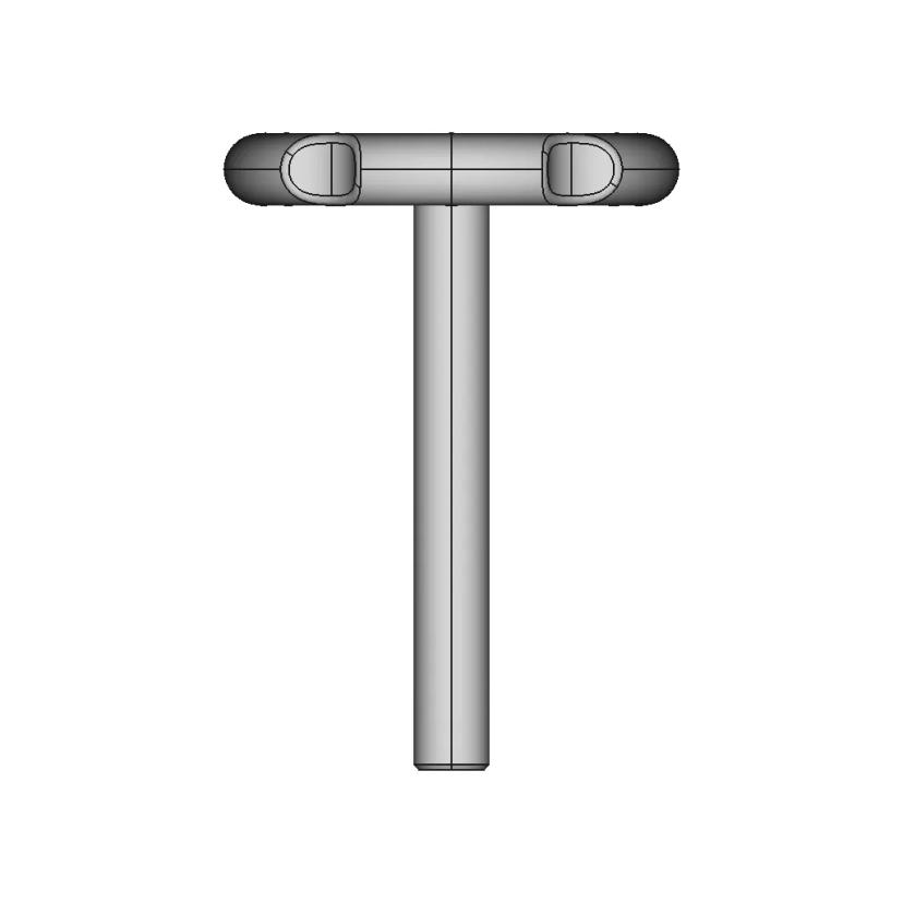 Handwheel With Threaded Shaft 1 | Industrial CAD Design