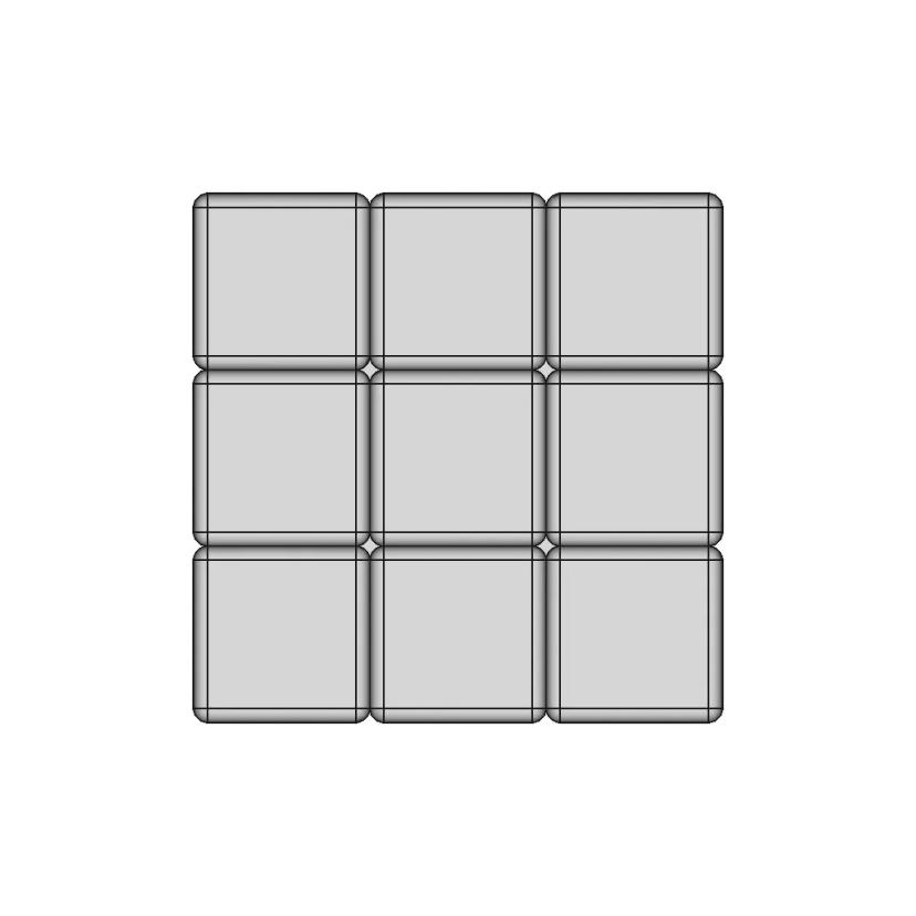 Rubic S Cube 6 | Industrial CAD Design