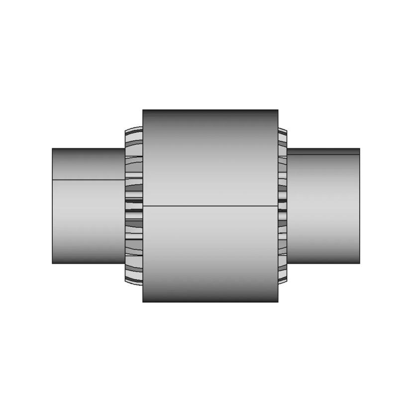 24 Mm Elastik Kaplin 1 | Industrial CAD Design