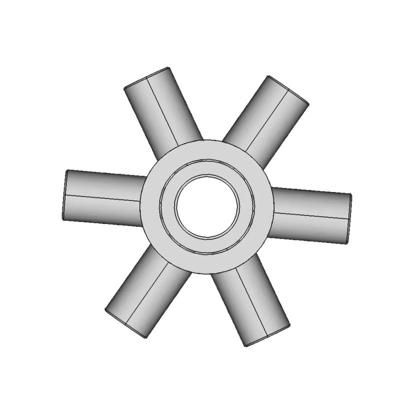 Pipe Fitting Idea 1 | Industrial CAD Design