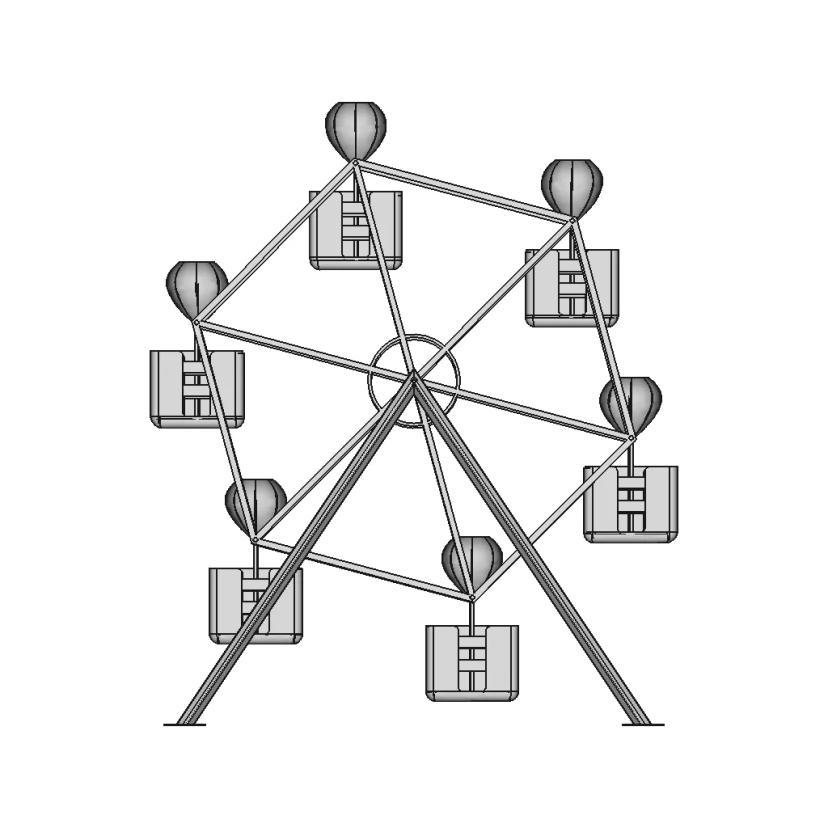 Ferriswhell 1 | Industrial CAD Design