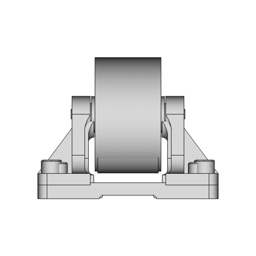 015 Belt Roller Support 015 Brs 1 | Industrial CAD Design