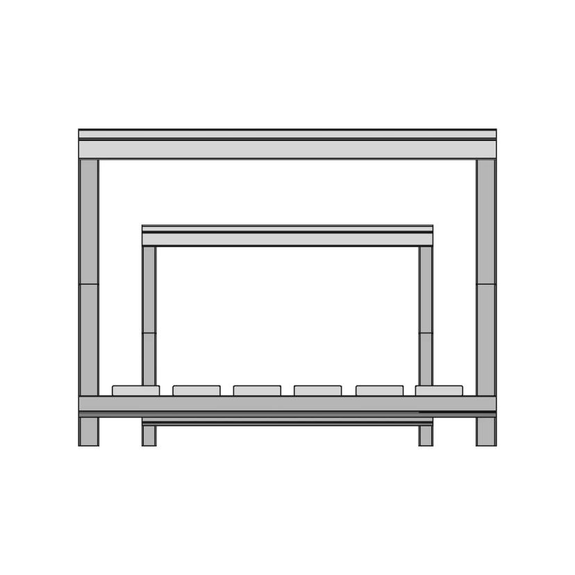 Wooden Suitcase Holder 1 | Industrial CAD Design