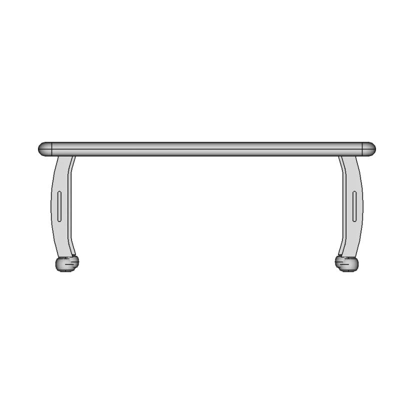 Wooden Table 65 | Industrial CAD Design