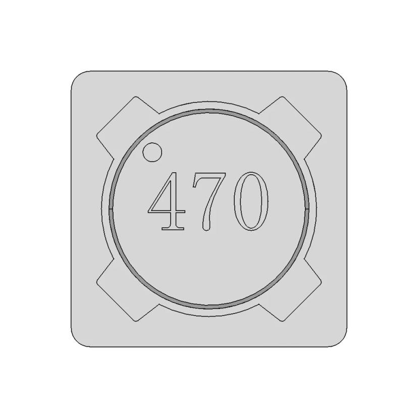 Pdrh73D Smd Common Mode Chokes 1 | CAD Model for Energy Systems