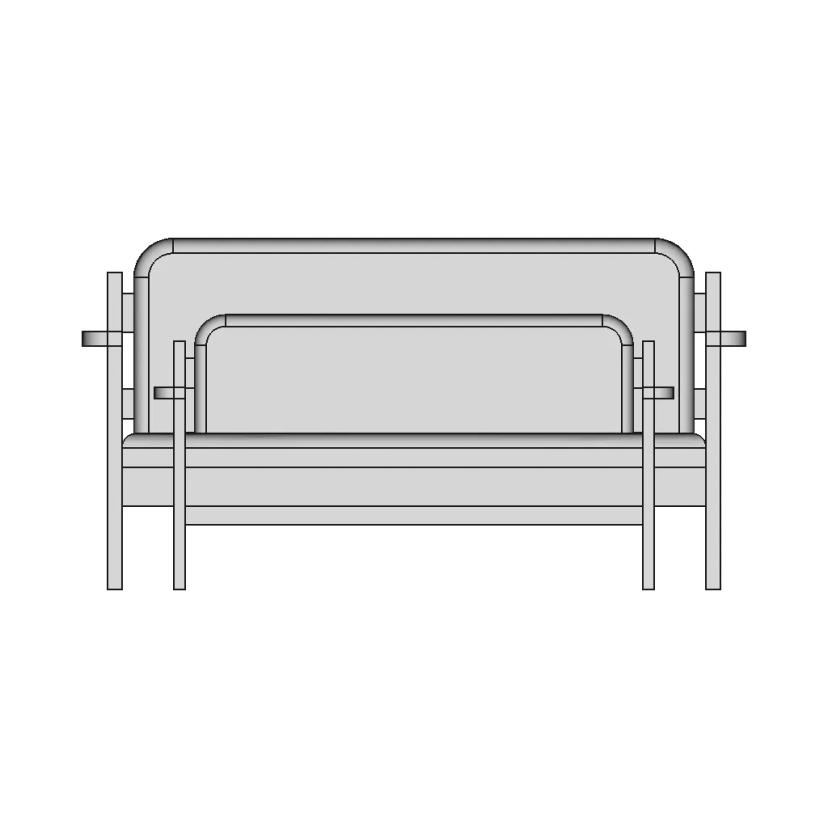 Wooden Elegance Modern Sofa Design 1 | Industrial CAD Design