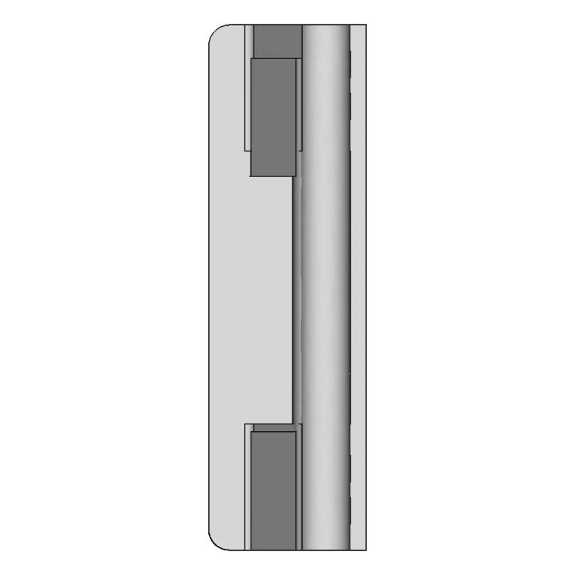 Cap Holder For Gas Combi 1 | CAD Model for Energy Systems