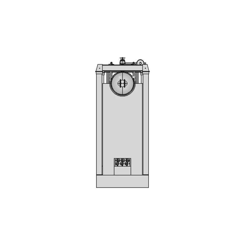 Babcock Wilcox Patent Water Tube Safety Boiler From | CAD Model for Energy Systems