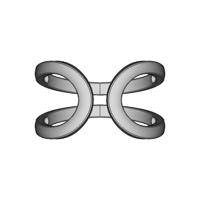 Lady Ring With Diamonds 1 | Professional CAD Design