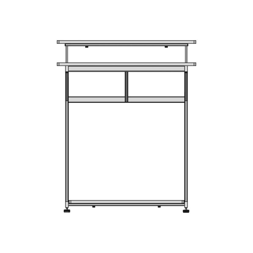 Classic Tapered Table 1 | Professional CAD Design
