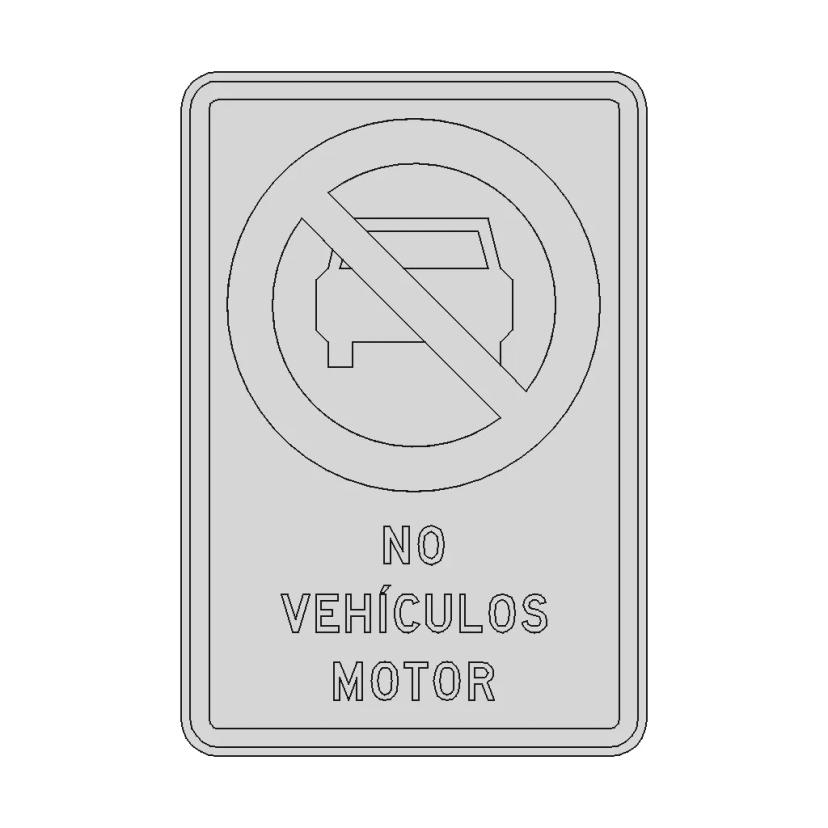 Senal De Transito Rpo 4 1 | 3D CAD Engineering Model