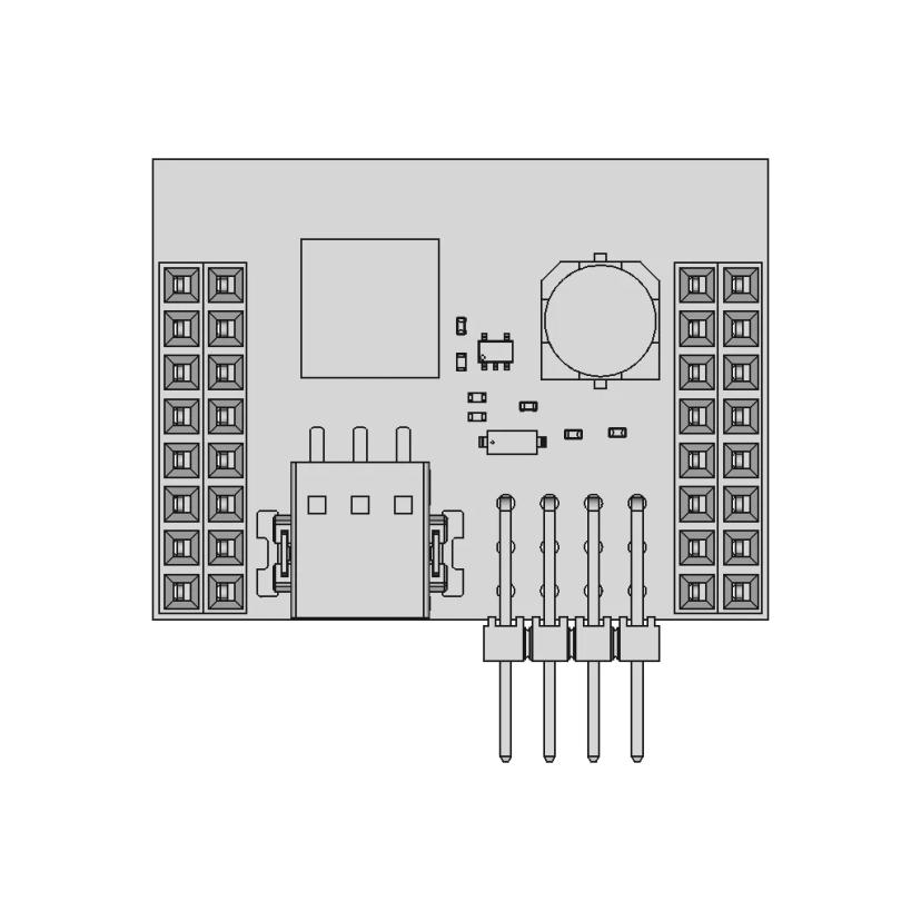 Can Rs232 Shield 2 | 3D CAD Engineering Model