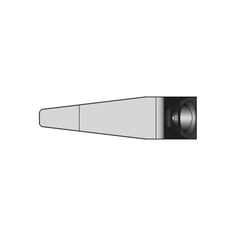 X1C Plastic Ejection Chute 1 | 3D CAD Engineering Model