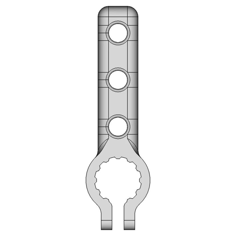 A3 Tactical Minimalist Tpu Buttpad 1 | 3D CAD Engineering Model